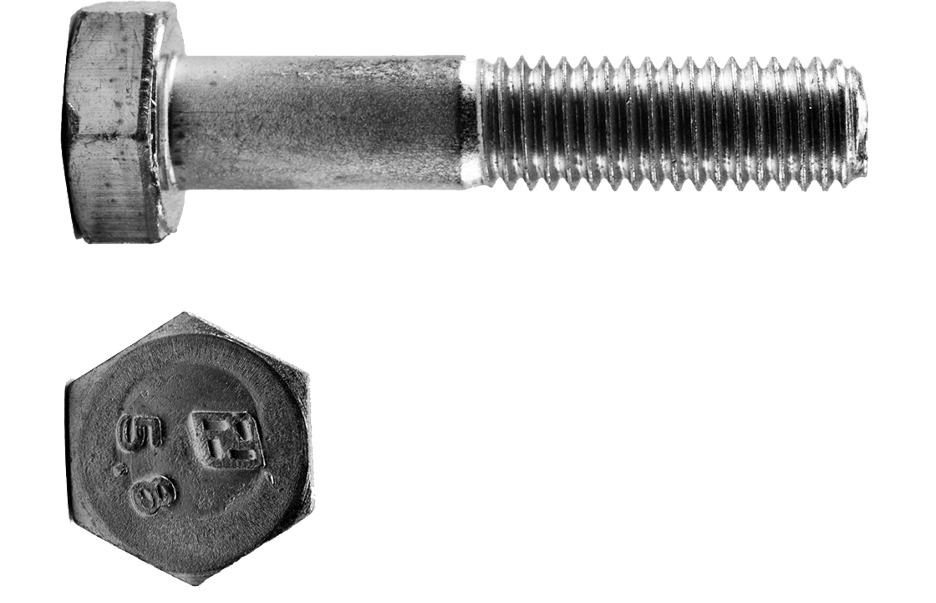 Болт 18*100 ш/г, цинк, неполная резьба (шт.) кл.пр.10,9