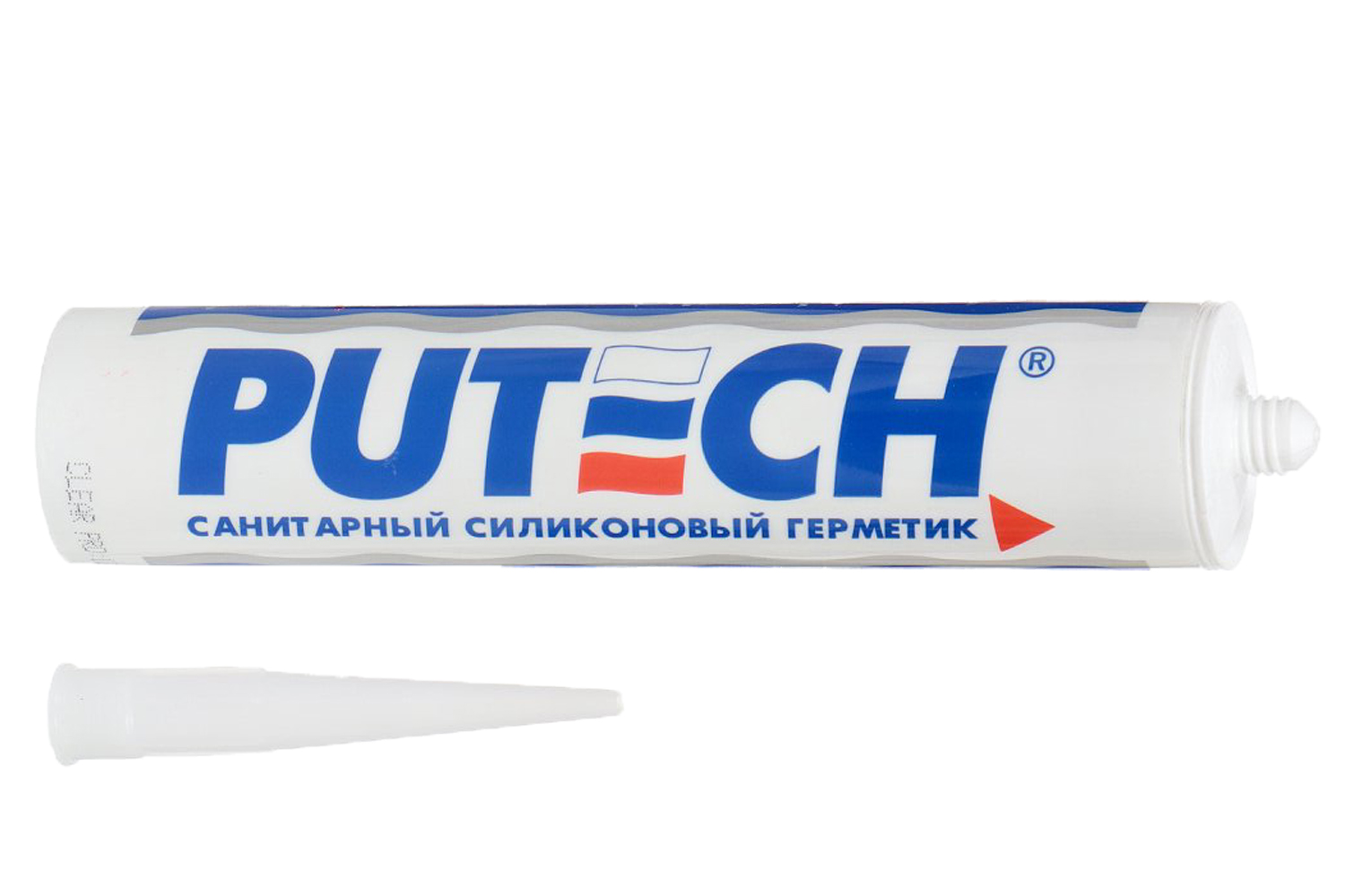 Герметик силиконовый Putech белый,280 мл