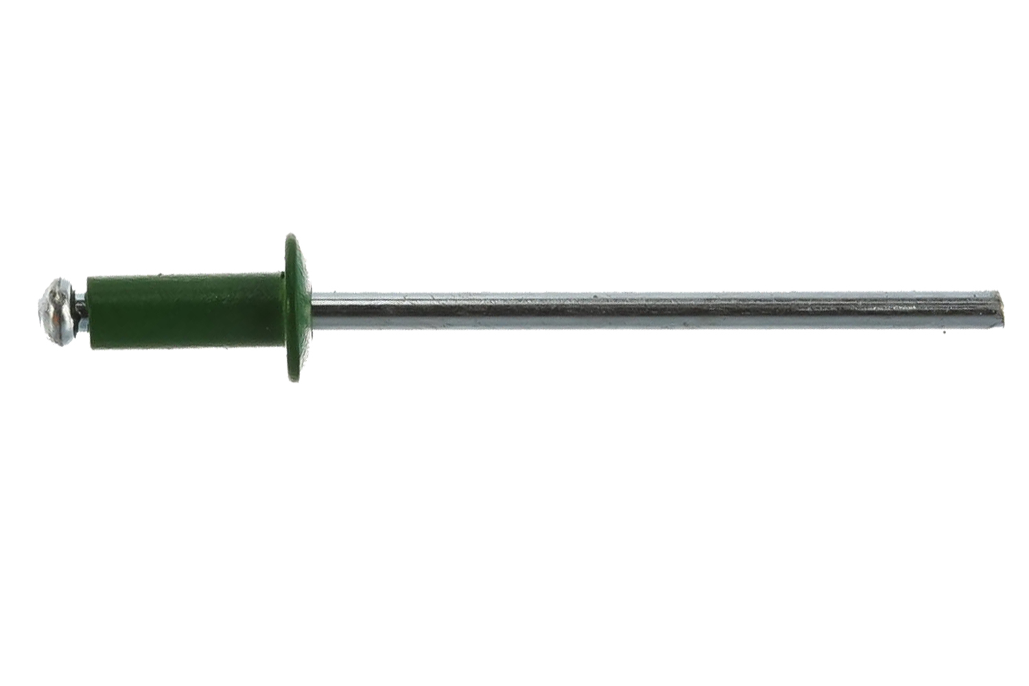 Заклепка 4,8*12 алюм./сталь, RAL6002 (св.зеленый), 1000шт.